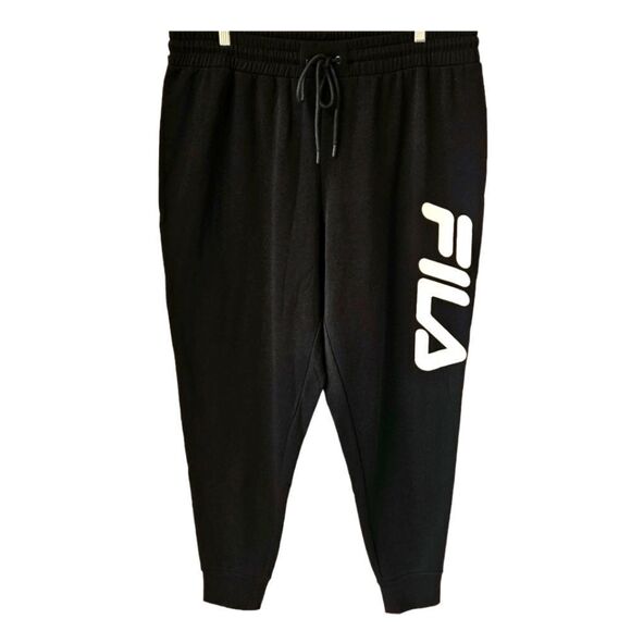 FILA PLUS SIZE New Women's Black Two Piece Jogger Set 2X - Picture 3 of 16